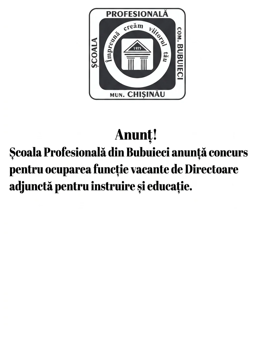 Atenție, Concurs !!!
